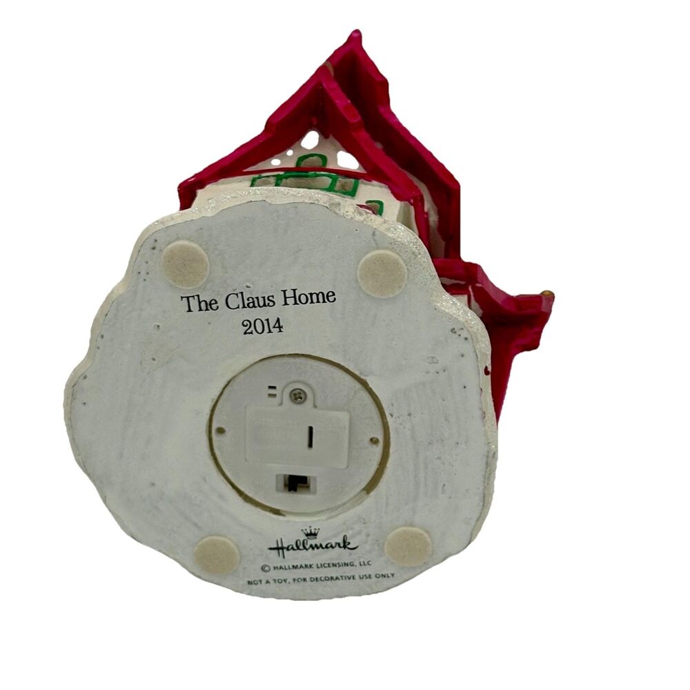 Hallmark 2014 Light Up The Claus Home 5.75” North Pole Series - Picture 8 of 8